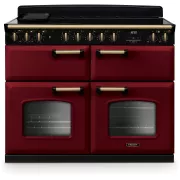 FALCON NGC TAB IND 110 CM BORDEAUX LAITON - Piano de cuisson induction
