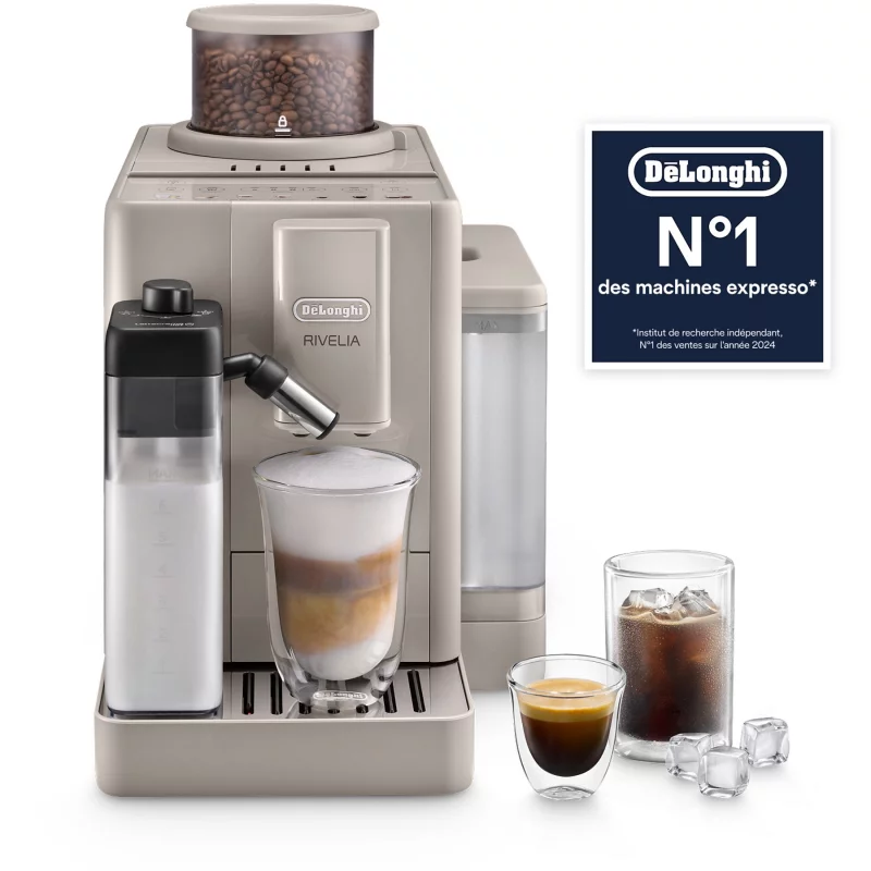 Image : DELONGHI Rivelia Start FEB4255.BG - Expresso Broyeur