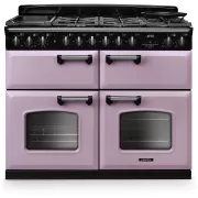 FALCON NGC TAB MIX 110 CM PARME CHROME - Piano de cuisson mixte