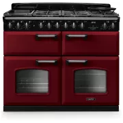FALCON NGC TAB MIX 110 CM BORDEAUX CHROME - Piano de cuisson mixte