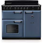 FALCON NGC TAB IND 100 CM ROCHE BLEUE CHROME - Piano de cuisson induction