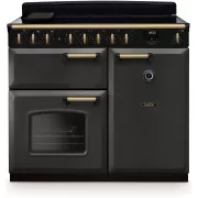 FALCON NGC TAB IND 100 CM ARDOISE LAITON ANTIQUE - Piano de cuisson induction