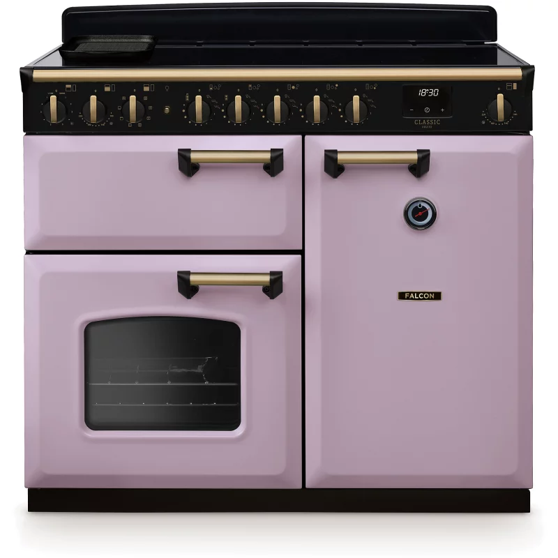 Image : FALCON NGC TAB IND 100 CM PARME LAITON ANTIQUE - Piano de cuisson induction