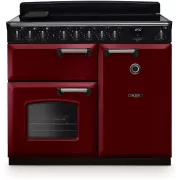 FALCON NGC TAB IND 100 CM BORDEAUX CHROME - Piano de cuisson induction