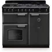 FALCON NGC TAB GAZ 100 CM ARDOISE CHROME - Piano de cuisson gaz