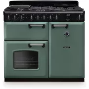 FALCON NGC TAB GAZ 100 CM VERT MINERAL CHROME - Piano de cuisson gaz