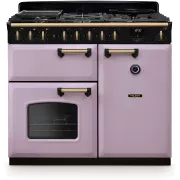 FALCON NGC TAB GAZ 100 CM PARME LAITON ANTIQUE - Piano de cuisson gaz