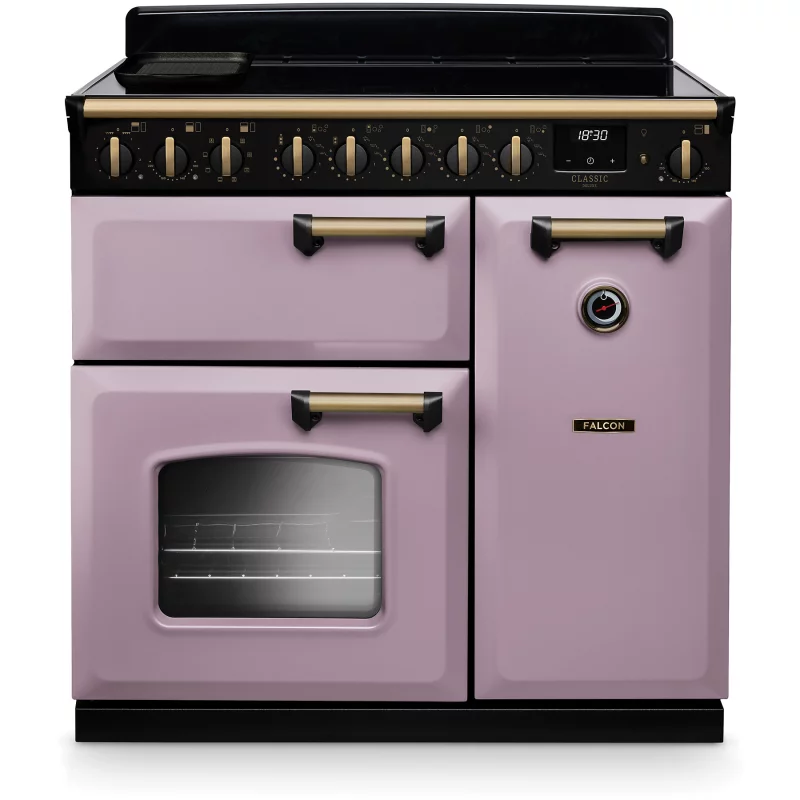 Image : FALCON NGC TAB IND 90 CM PARME LAITON ANTIQUE - Piano de cuisson induction
