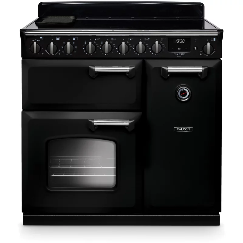 Image : FALCON NGC TAB IND 90 CM NOIR CHROME - Piano de cuisson induction