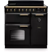 FALCON NGC TAB IND 90 CM CHARBON LAITON ANTIQUE - Piano de cuisson induction