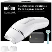 BRAUN IPL PL5234 - Epilateur lumière pulsée 2 têtes