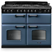 FALCON NGC TAB MIX 110 CM ROCHE BLEUE CHROME - Piano de cuisson mixte