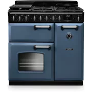 FALCON NGC TAB GAZ 90 CM ROCHE BLEUE CHROME - Piano de cuisson gaz