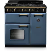 FALCON NGC TAB GAZ 90 CM ROCHE BLUE LAITON - Piano de cuisson gaz
