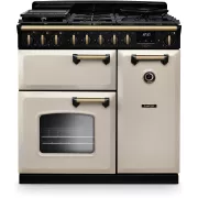 FALCON NGC TAB GAZ 90 CM CREME PASTEL LAITON - Piano de cuisson gaz