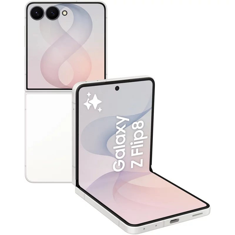 Image : SAMSUNG Galaxy Z Flip8 5G 256Go Blanc - Smartphone