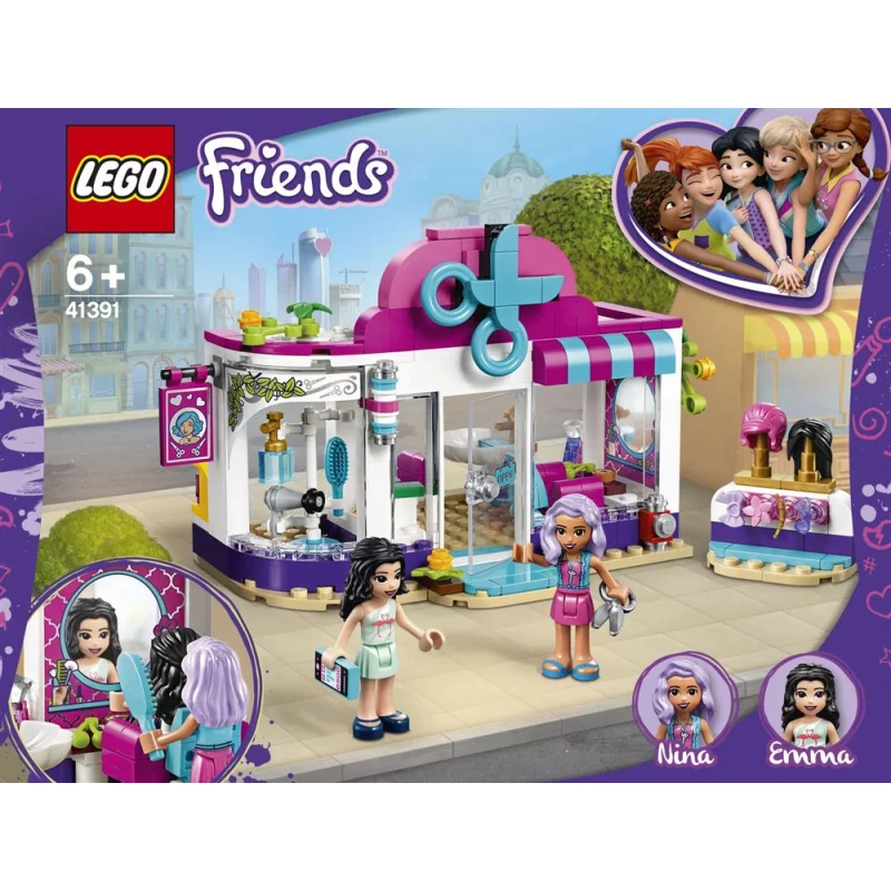 Image : Le salon de coiffure de Heartlake City 41391 LEGO Friends