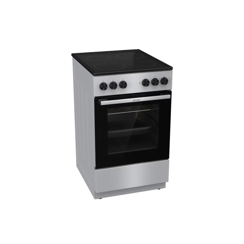 Image : GORENJE GEC5A11SG - Cuisinière vitrocéramique