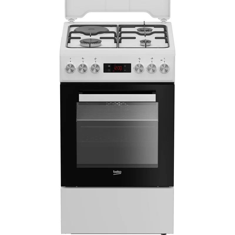 Image : BEKO FSE53321WCS - Cuisinière mixte