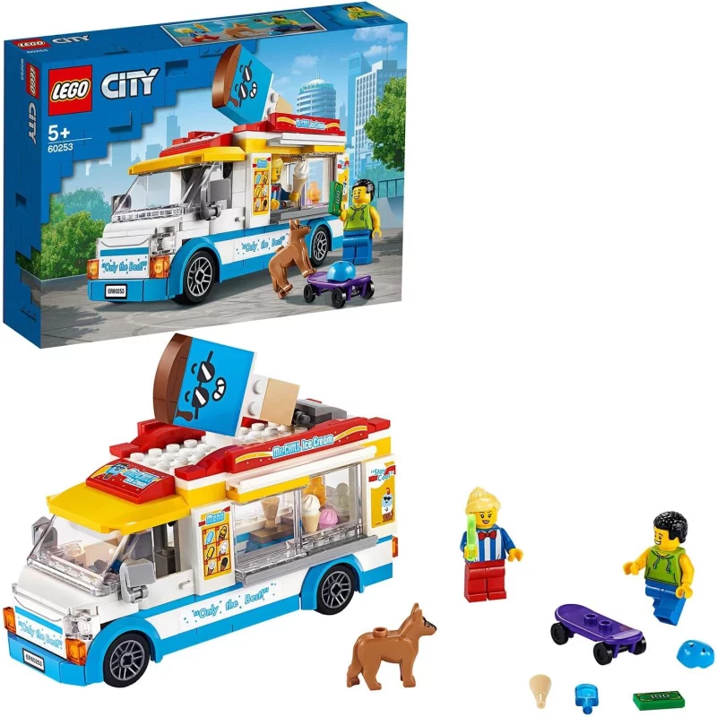Image : Le camion de la marchande de glaces LEGO City 60253