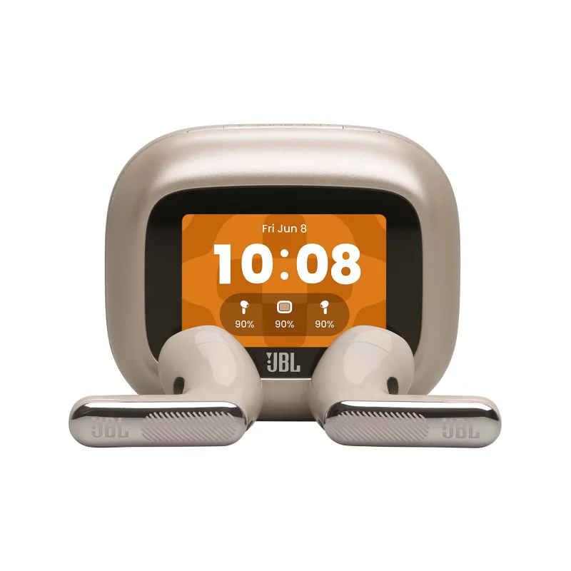 Image : JBL Live Flex 4 Champagne - Ecouteurs