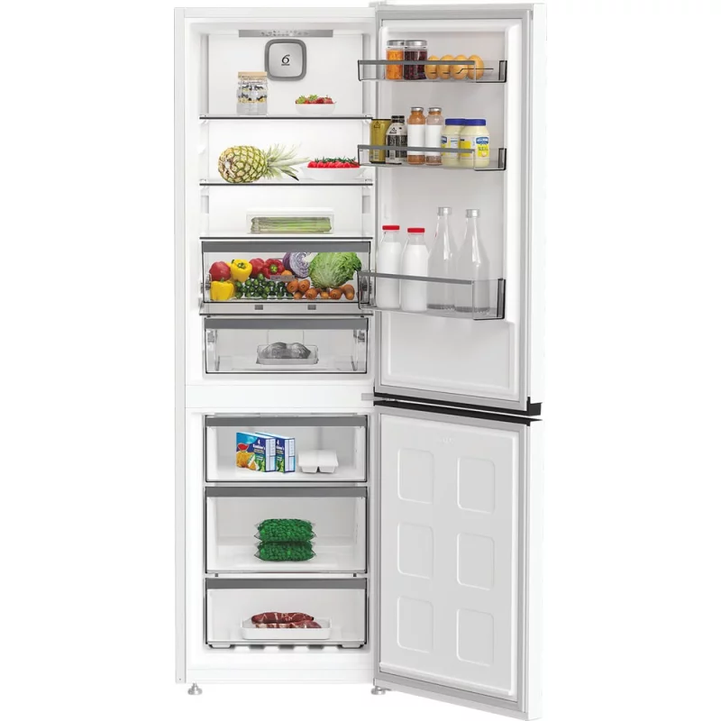 Image : WHIRLPOOL WHK25324B6E - Réfrigérateur congélateur en basBlanc
