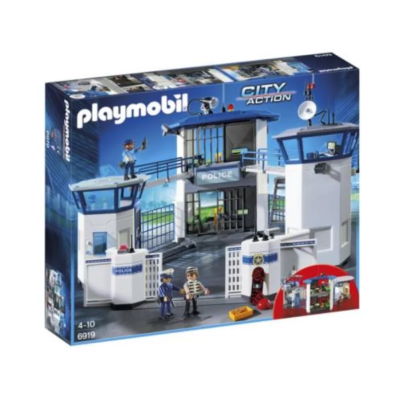 Image : Playmobil 6919 Commissariat de Police avec Prison