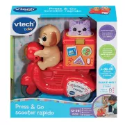 Vtech Baby Press & Go Scooter Rapido - Jouet musical d'éveil