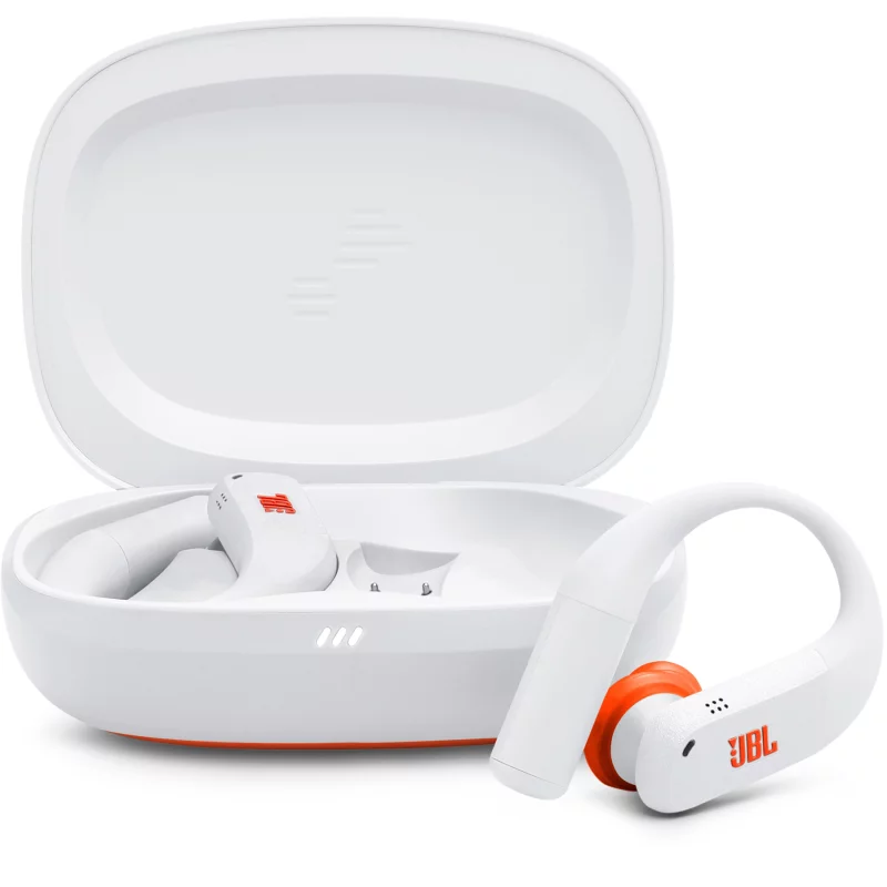 Image : JBL Endurance Peak 4 Blanc - Ecouteurs sport