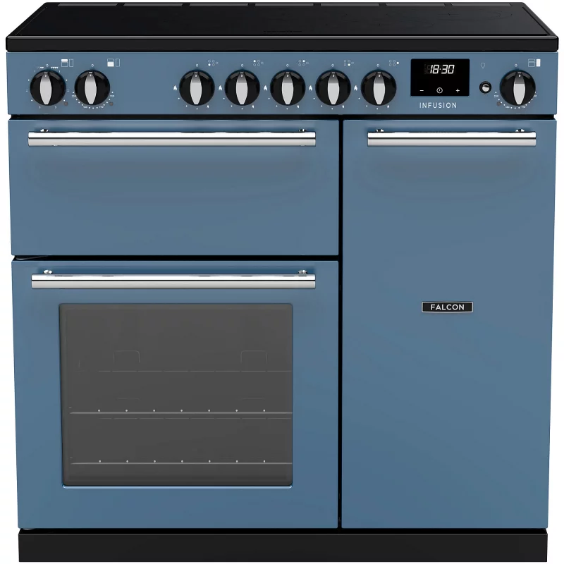 Image : FALCON INFUSION NGC TAB IND 90 CM ROCHE BLEUE - Piano de cuisson induction