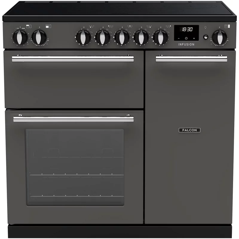 Image : FALCON INFUSION NGC TAB IND 90 CM ARDOISE - Piano de cuisson induction