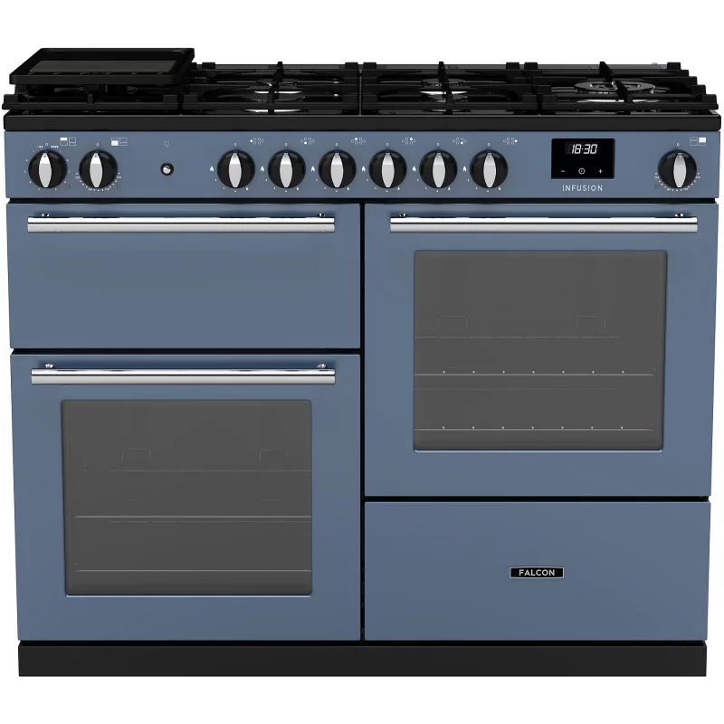 Image : FALCON INFUSION NGC OC TAB GAZ 110 CM ROCHE BLEUE - Piano de cuisson gaz