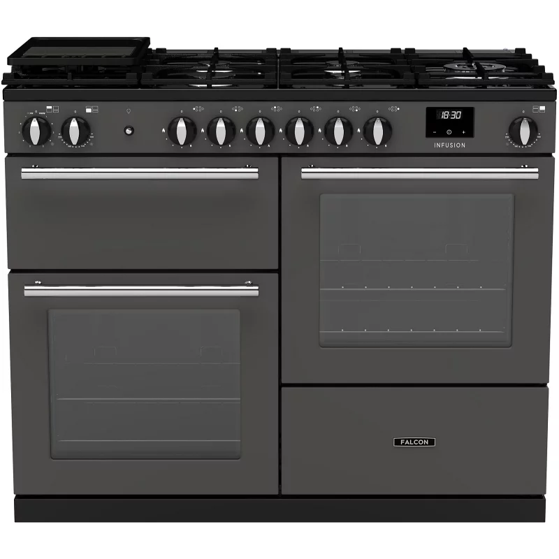 Image : FALCON INFUSION NGC OC TAB GAZ 110 CM ARDOISE - Piano de cuisson gaz