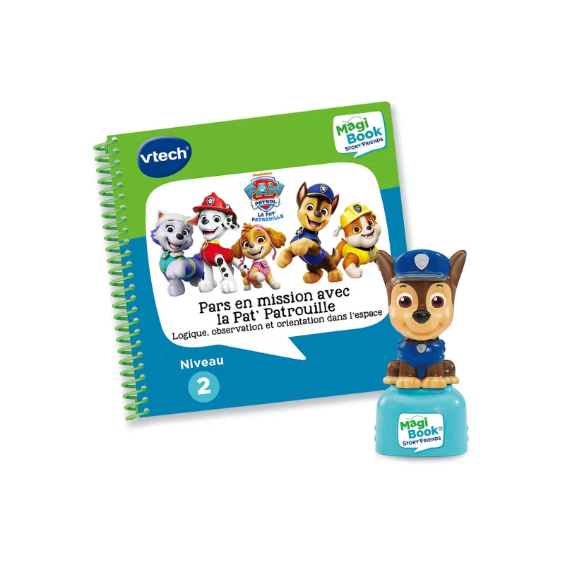 Image : VTECH MagiBook Story'Friends - Livre interactif Pat patrouille