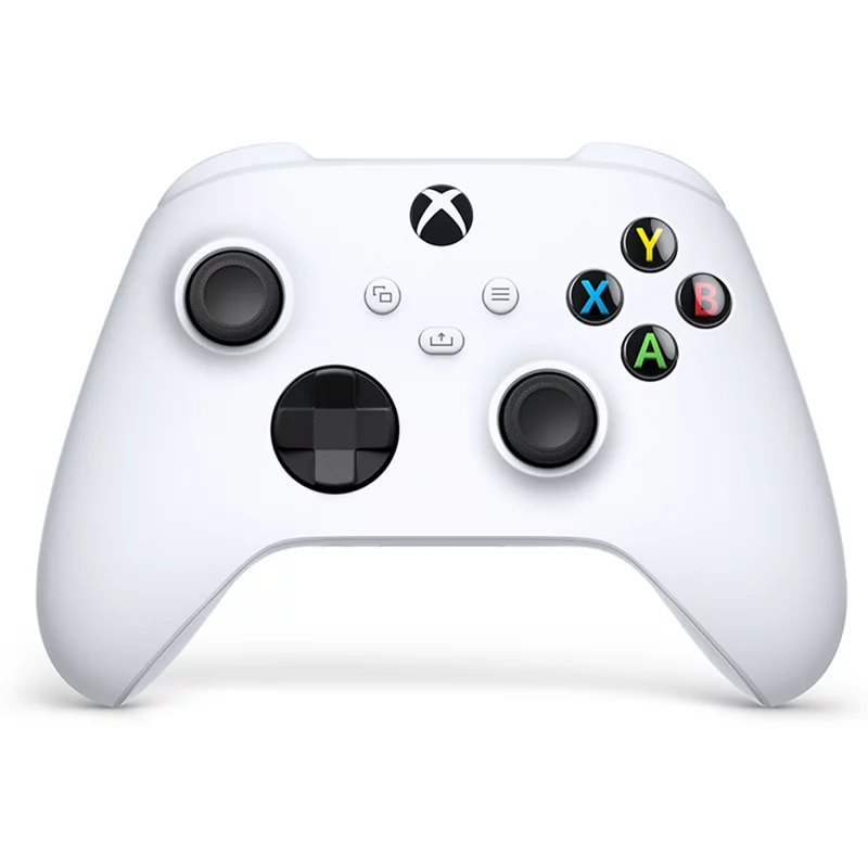 Image : MICROSOFT sans fil Xbox Blanc V2 New - Manette
