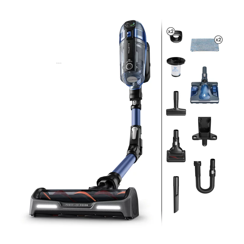 Image : ROWENTA YY5508FE  X Force Flex 14.60 Aqua Auto - Aspirateur balai