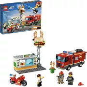 L'intervention des pompiers au restaurant de hamburgers - 60214 LEGO City