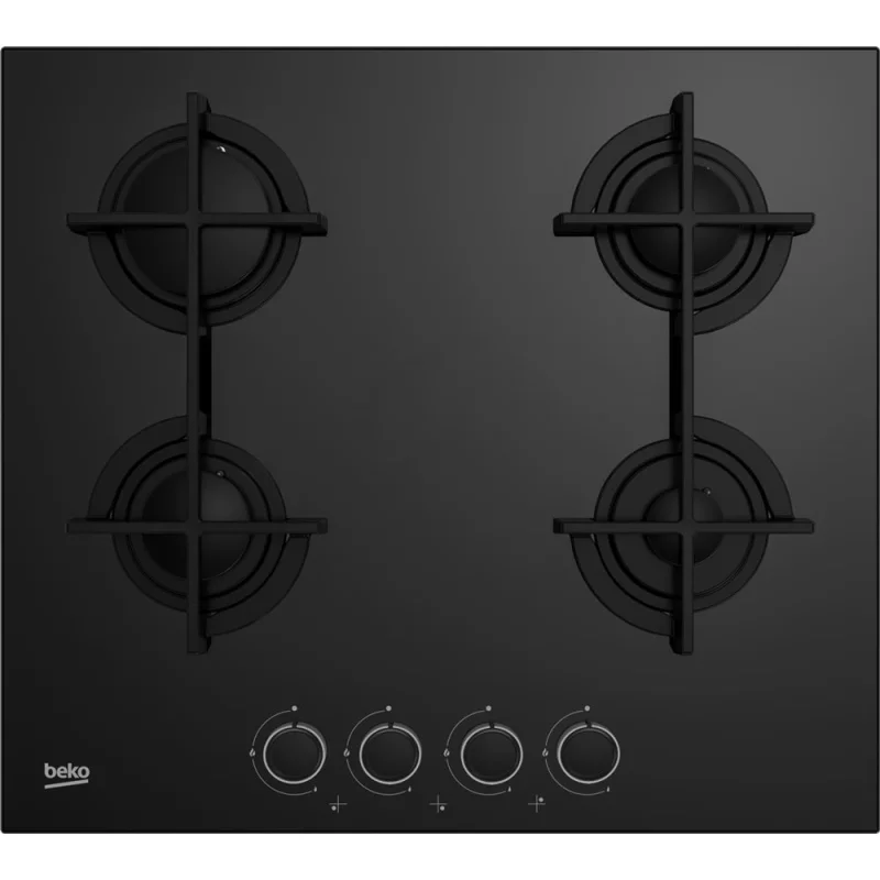 Image : BEKO HILG64225SB - Plaque gaz