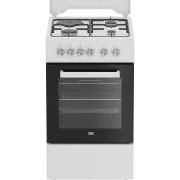 BEKO FSS53011DW - Cuisinière mixte
