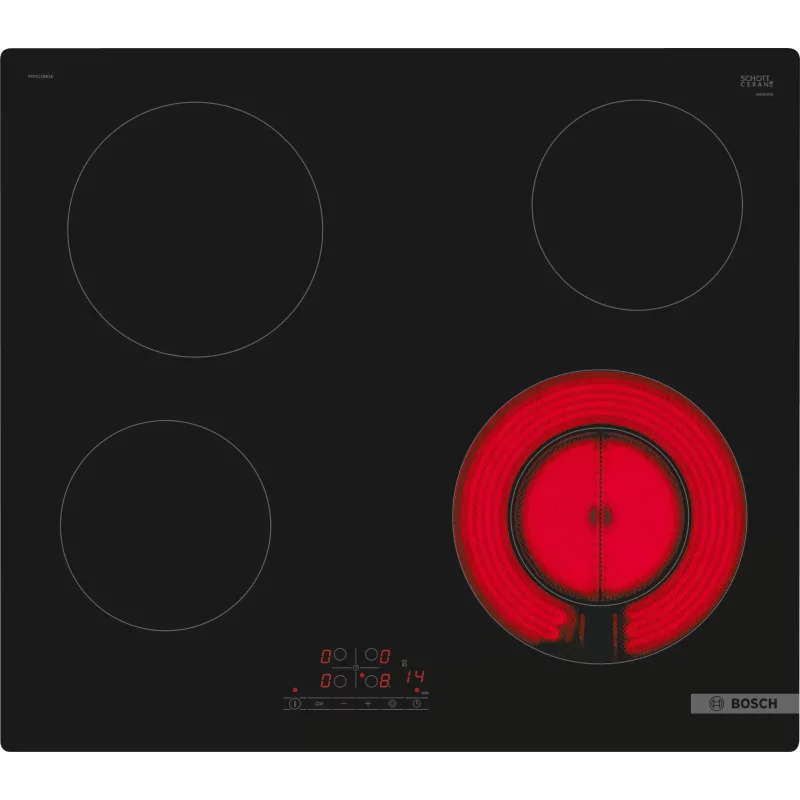 Image : BOSCH PKF611BB8E - Plaque vitroceramique Série 4
