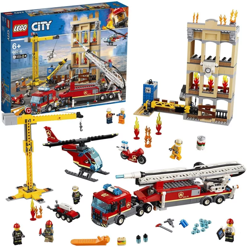 Image : LEGO City 60216 Les pompiers du centre-ville