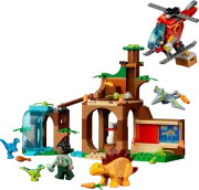 LEGO 77981 Le sauvetage du vélociraptor  du stégosaure et du ptéranodon - Jurassic World