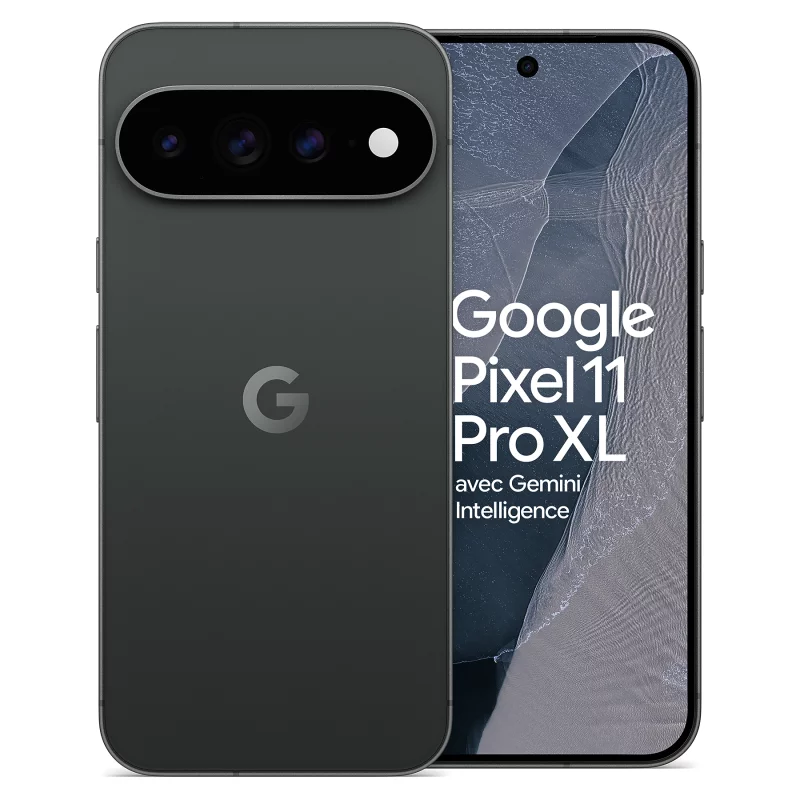 Image : GOOGLE Pixel 11 Pro XL 5G 512Go Noir Volcanique - Smartphone