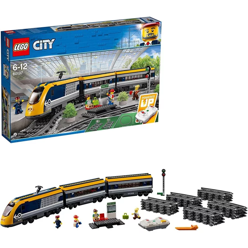 Image : LEGO City 60197 Train de Passagers Telecommande
