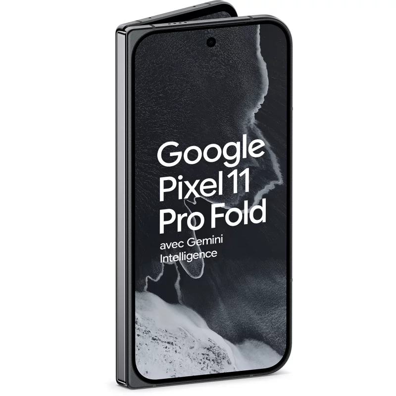 Image : GOOGLE Pixel 11 Pro Fold 5G 256Go Noir Volcanique - Smartphone