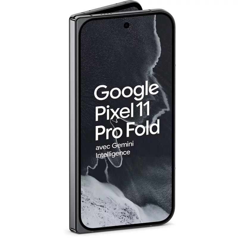 Image : GOOGLE Pixel 11 Pro Fold 5G 512Go Noir Volcanique - Smartphone