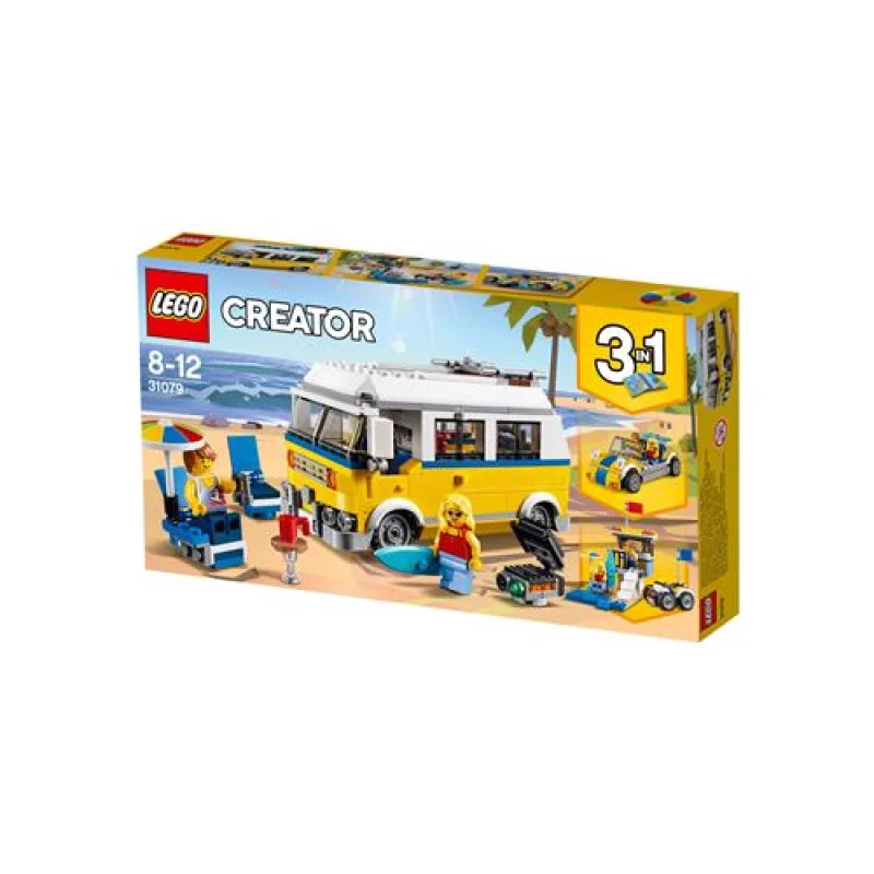 Image : LEGO Creator 3-en-1 31079 Le van des surfeurs