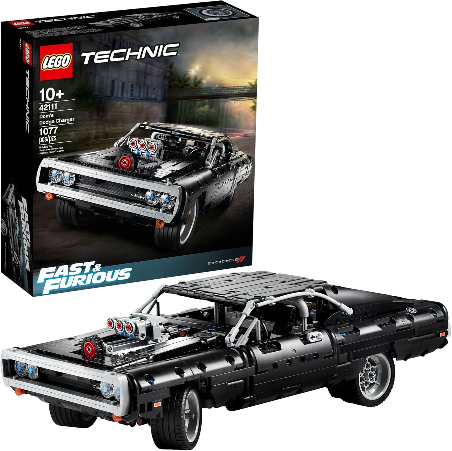 Image : LEGO Technic 42111 La Dodge Charger de Dom