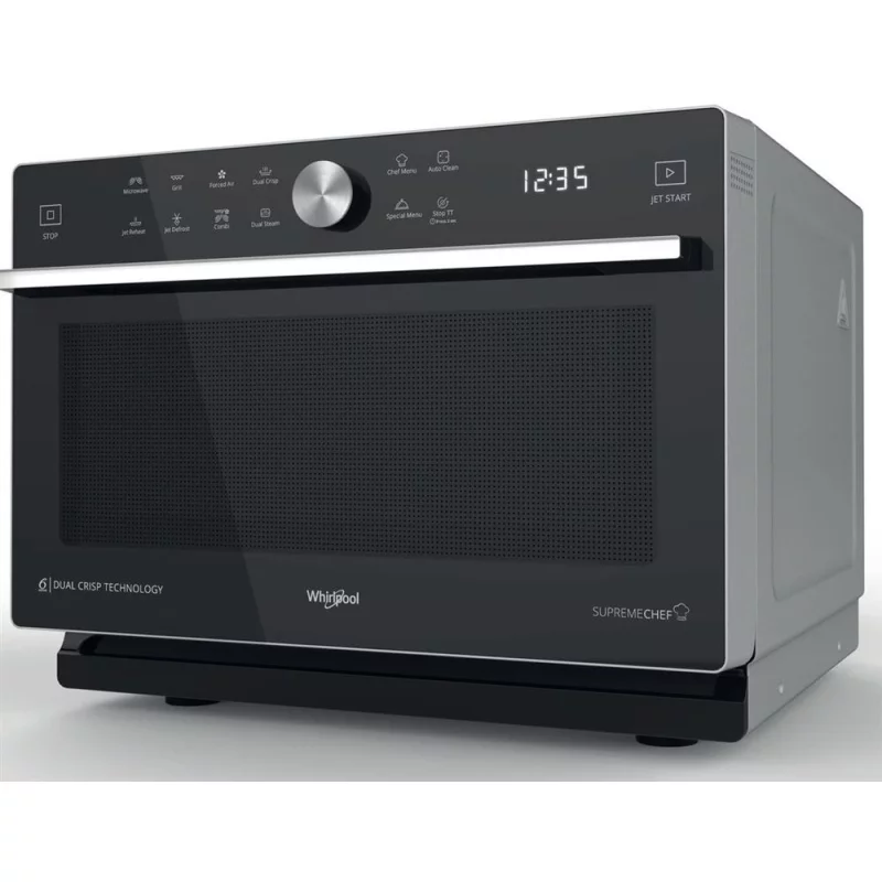 Image : WHIRLPOOL MWSC933SB Noir - Micro-ondes combiné