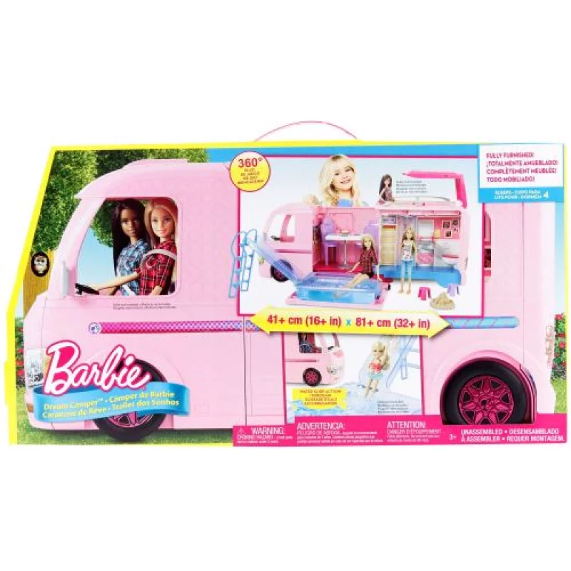 Image : Camping-Car Transformable Barbie